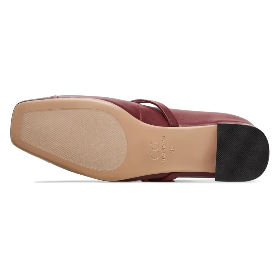 Elegant Mary Jane Heels MJay - Red