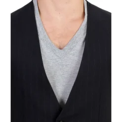 Elegante Gestreifte Freizeitweste