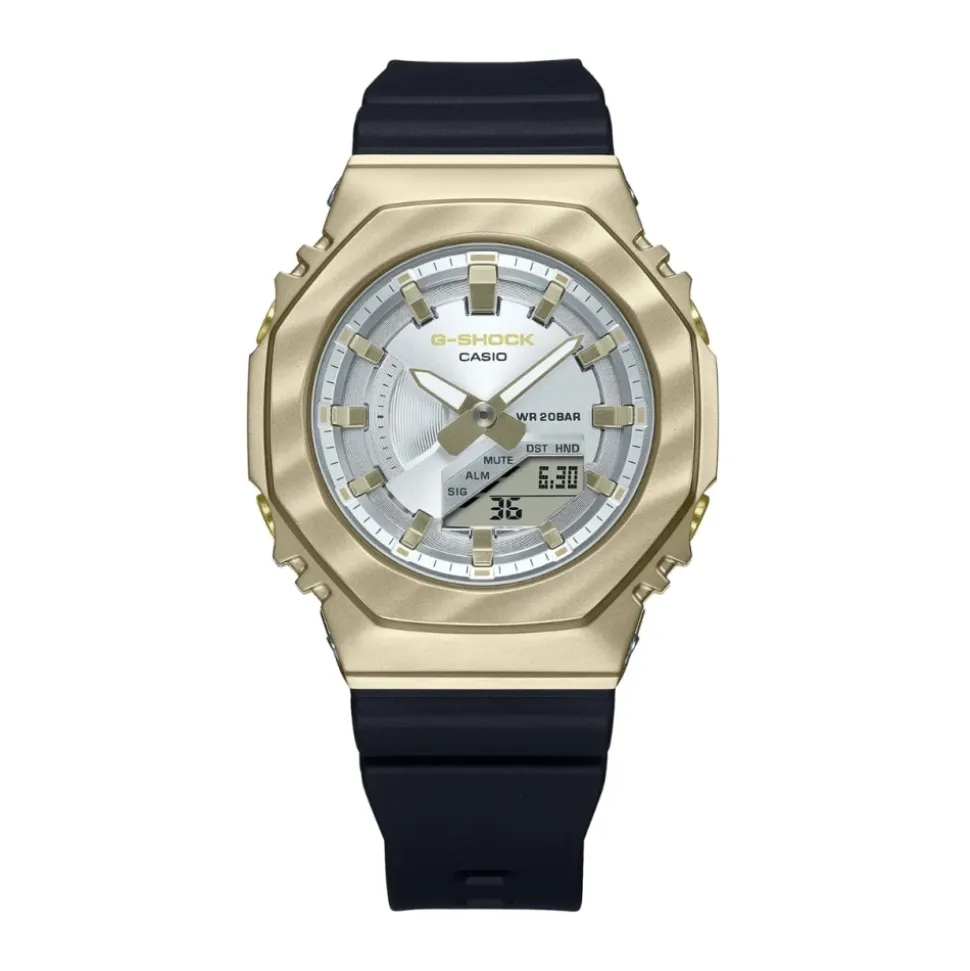 Elegante Goldene Klassische Damenuhr