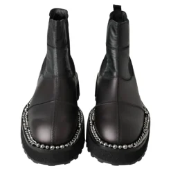 Elegante Schwarze Knöchel-Stretch-Stiefel