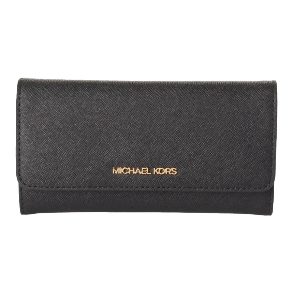 Elegante strukturierte Brieftasche mit Druckknopf