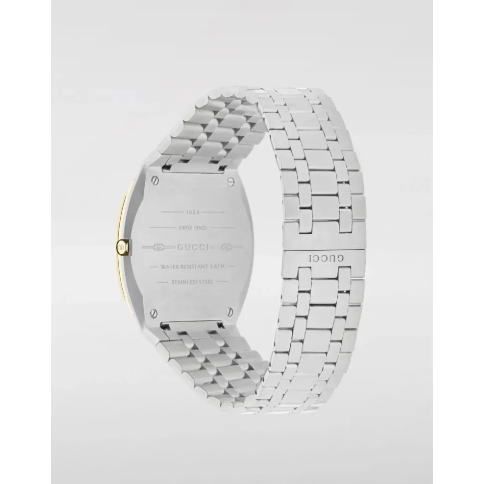 Elegante zweifarbige Schweizer Uhr