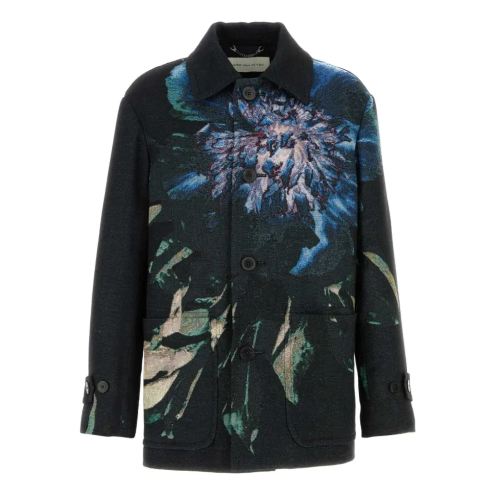 Embroidered Jacquard Rivne Coat
