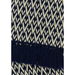 Embroidered Wool Toute La V Scarf
