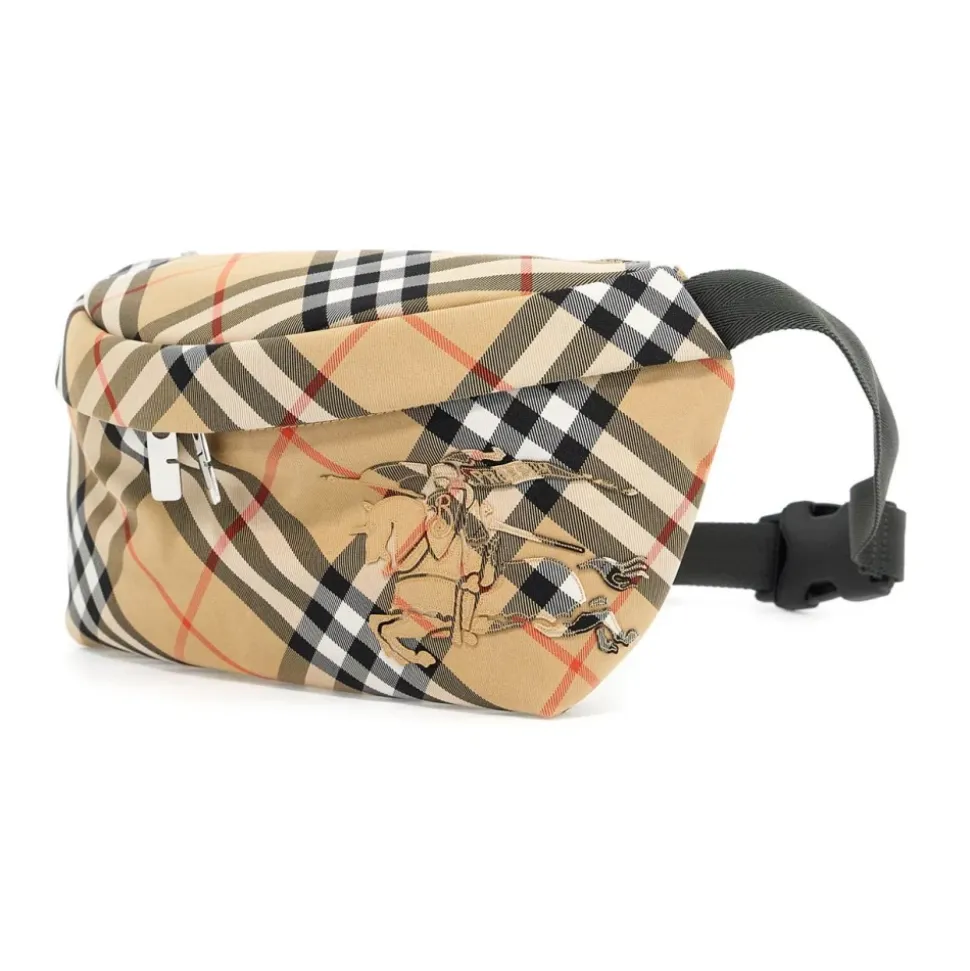 Equestrian Knight Check Marsupial Tasche