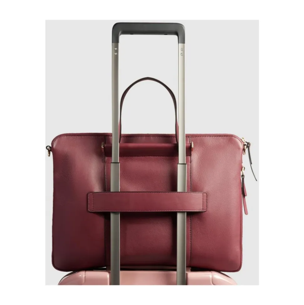 Erweiterbare schlanke Laptoptasche