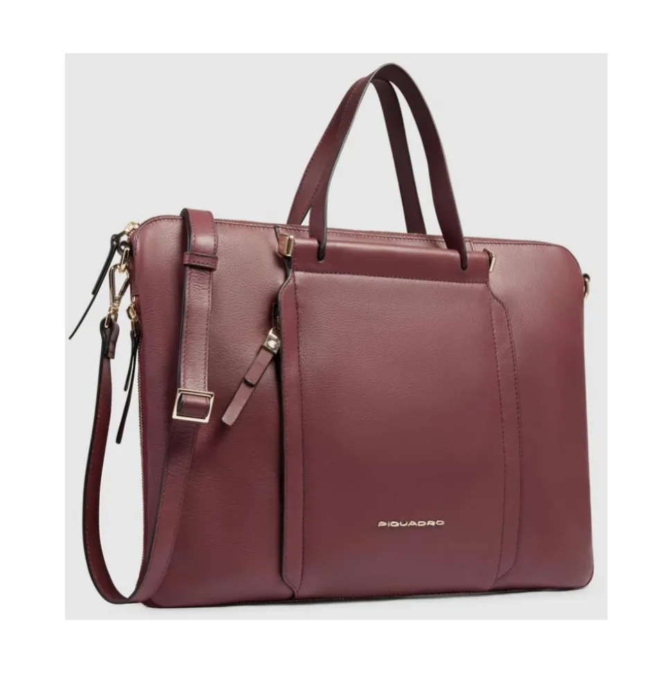 Erweiterbare schlanke Laptoptasche