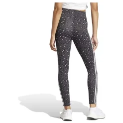 Essentials 3-Streifen Animal Print Leggings