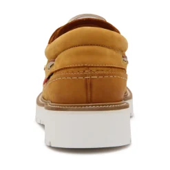 Explorer Bootsschuhe aus Kamelnubuk