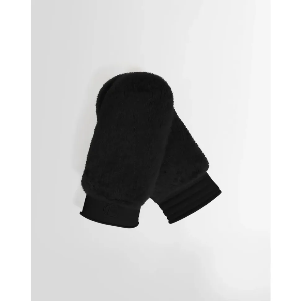 Fake Fur Ski Gloves