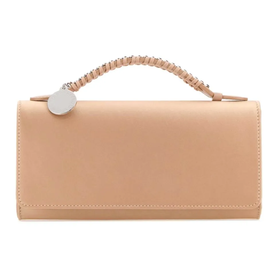 Falabella Satin Drawstring Crossbody Bag