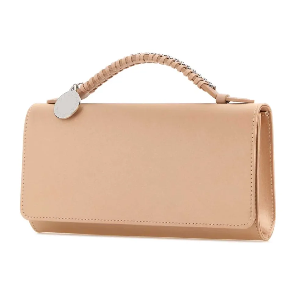 Falabella Satin Drawstring Crossbody Bag