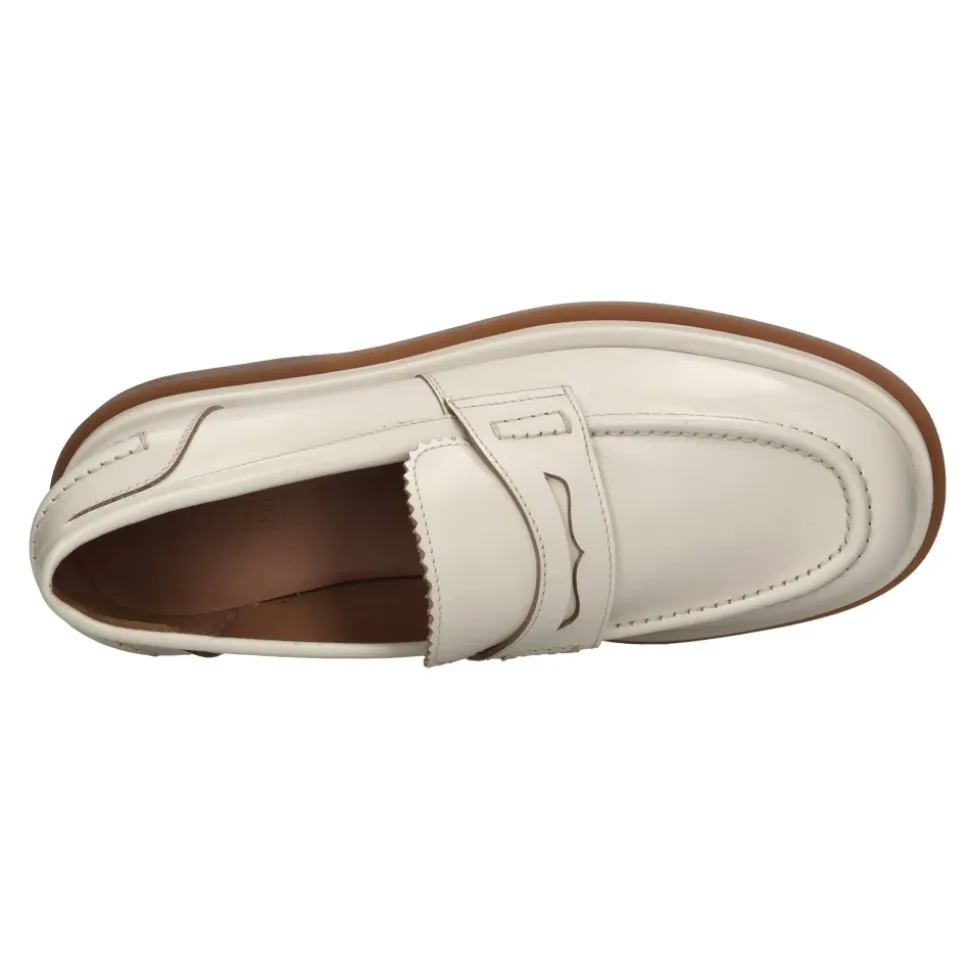 Flache Schuhe Beige