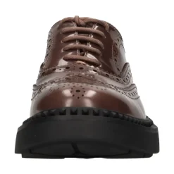 Flache Schuhe Braun