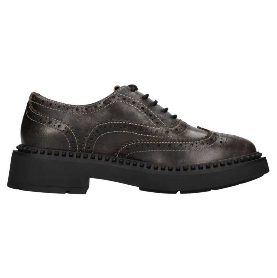 Flache Schuhe Braun