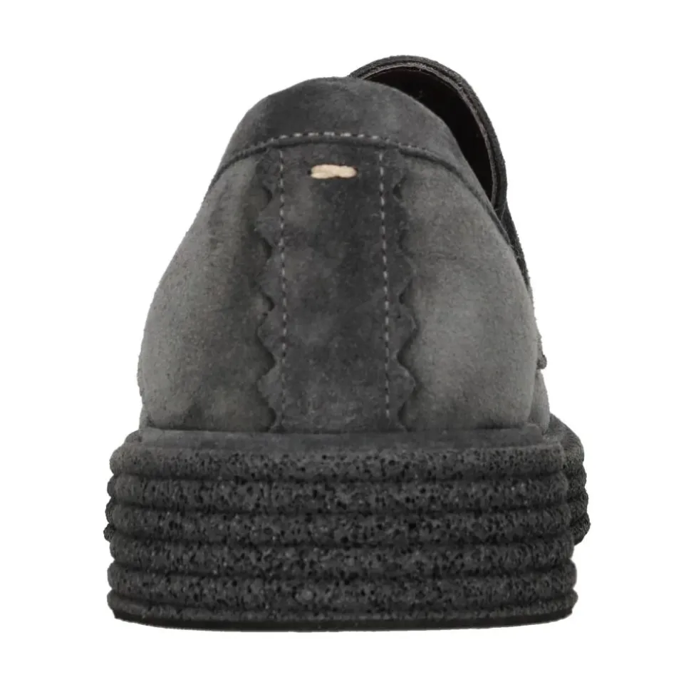 Flache Schuhe Grau