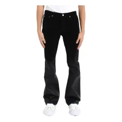 Flare Flock Dipped Jeans