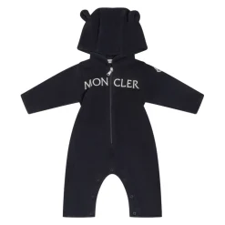 Fleece-Overall mit Kapuze