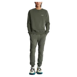 Flocked sweatshirt