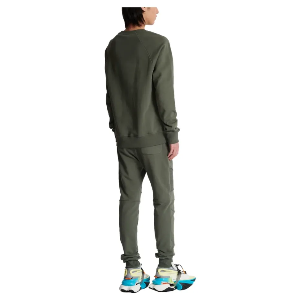 Flocked sweatshirt