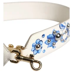 Floral Leder Schulterriemen mit Nieten