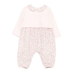 Floral Print Cotton Romper
