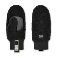 Fluff Mitten With Logo Tape