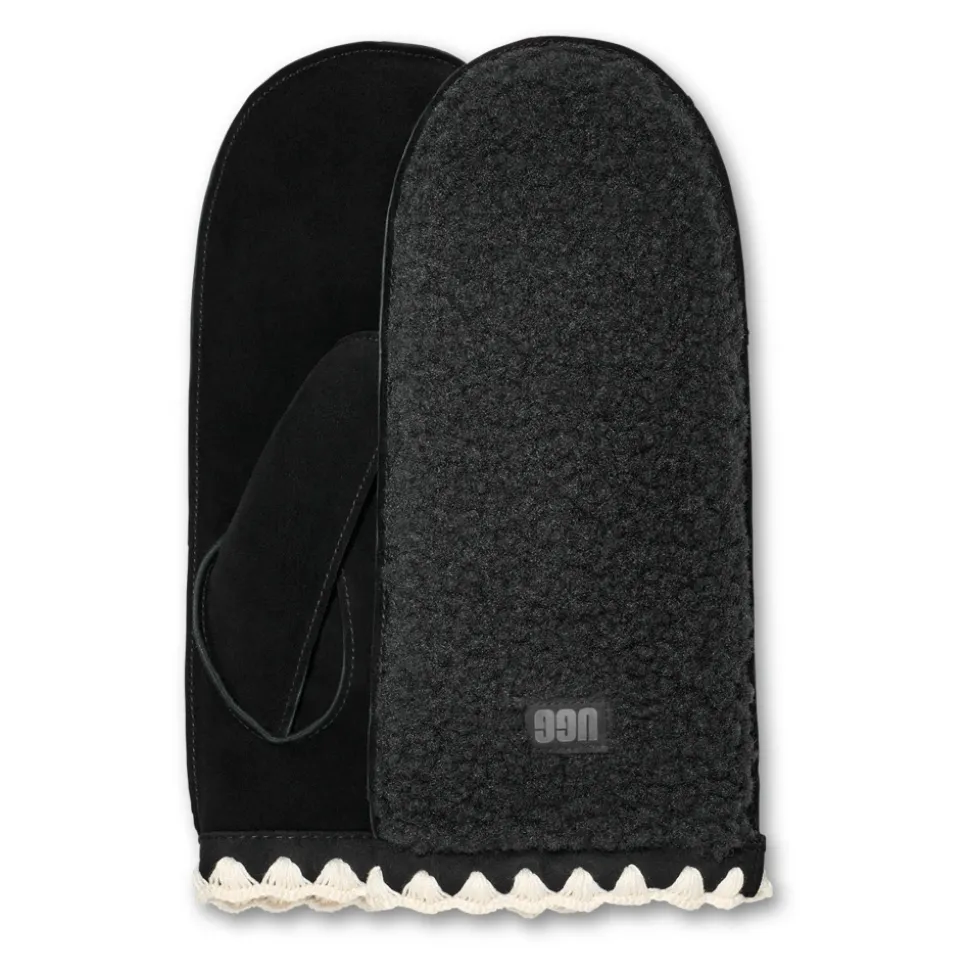 Fluff Scalloped Mitten