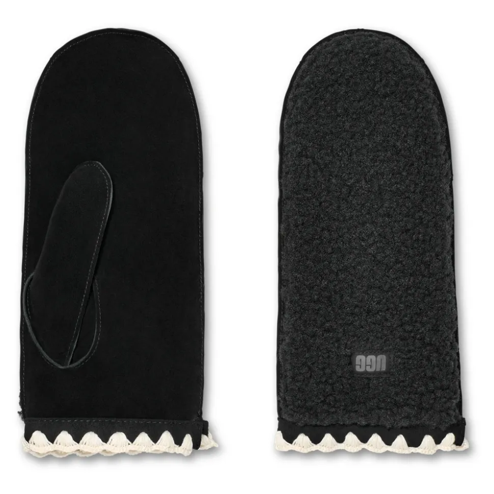 Fluff Scalloped Mitten