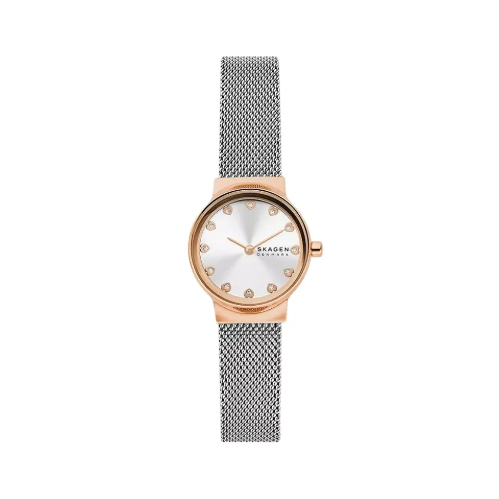 Freja Lille Edelstahl Uhr