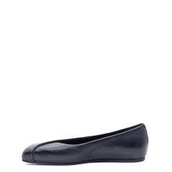 G34 Square – Schwarze gefaltete Ballerina