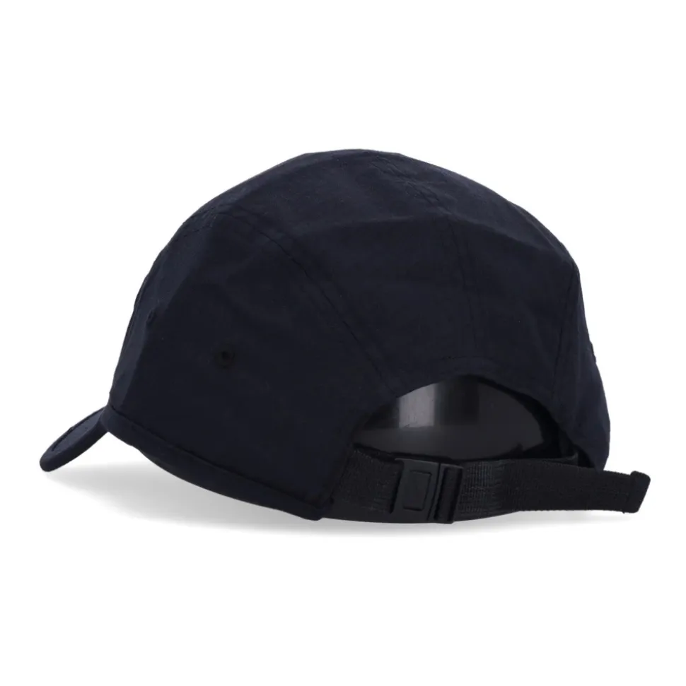 Gebogener Schirm Fly Cap Schwarz/Weiß