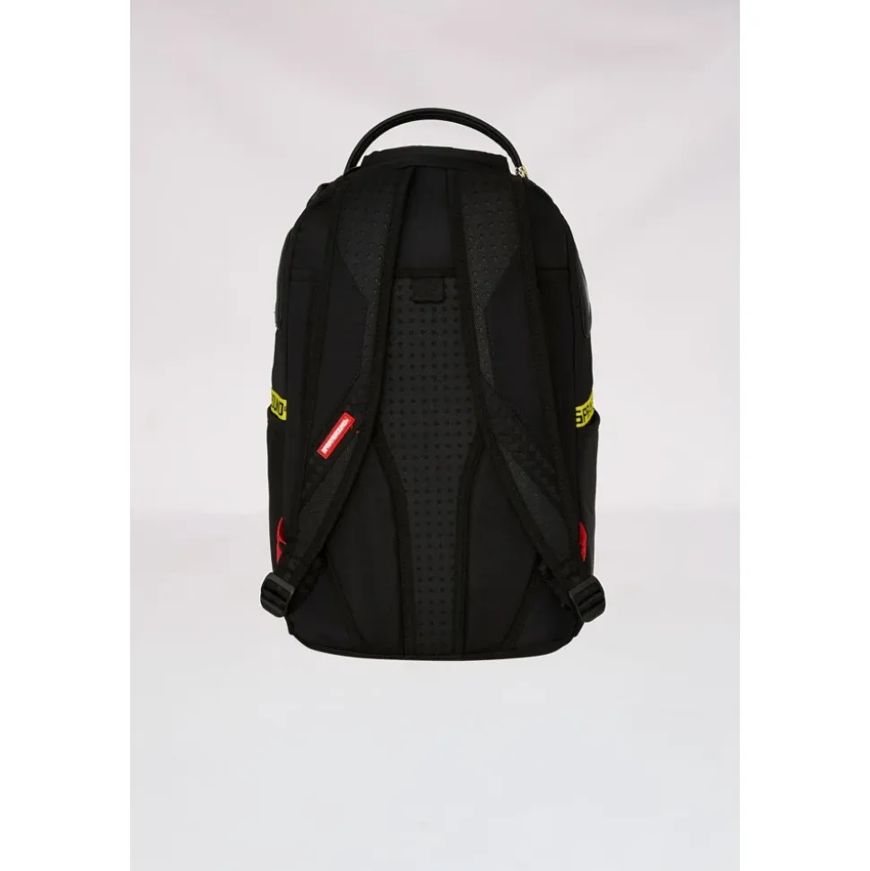 Gelber Tape Shark Central Rucksack