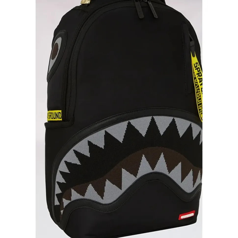 Gelber Tape Shark Central Rucksack