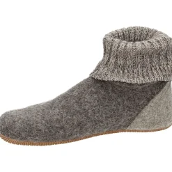 Gemütliche Geschlossene Hausschuhe in Taupe