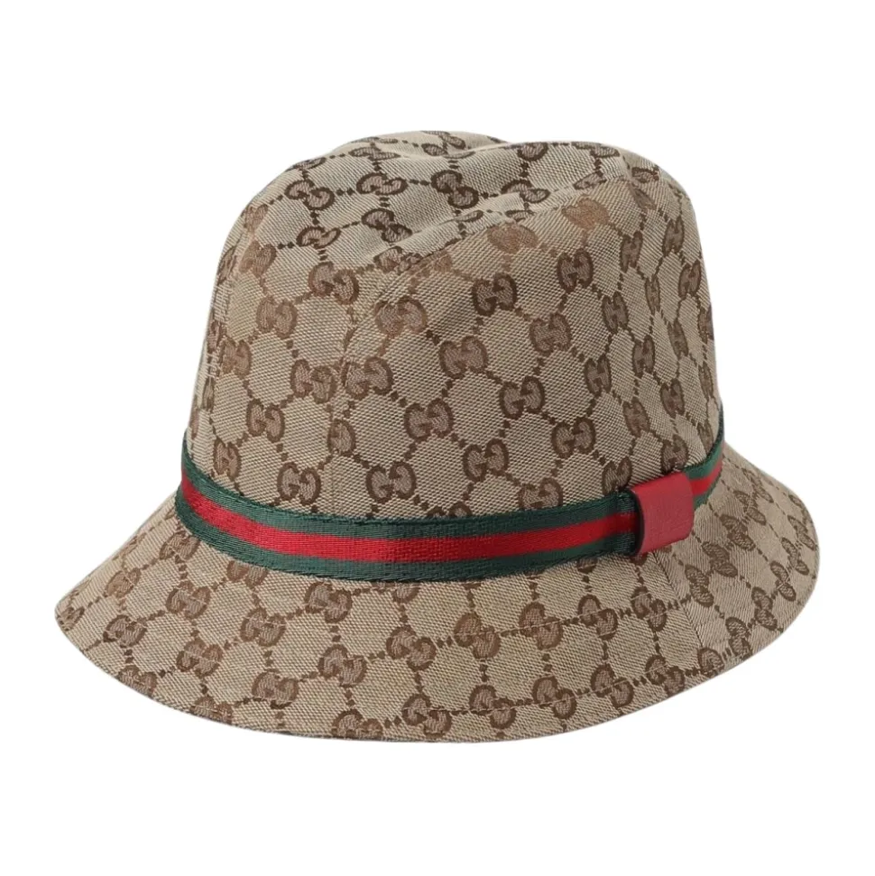 Gemusterter Bucket Hat stilvolles Accessoire