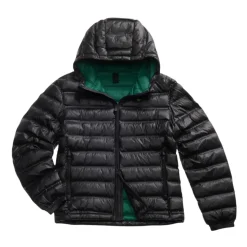 Gepolsterte Herrenjacke mit Kapuze