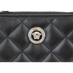 Gepolsterte Leder-Damenbrieftasche