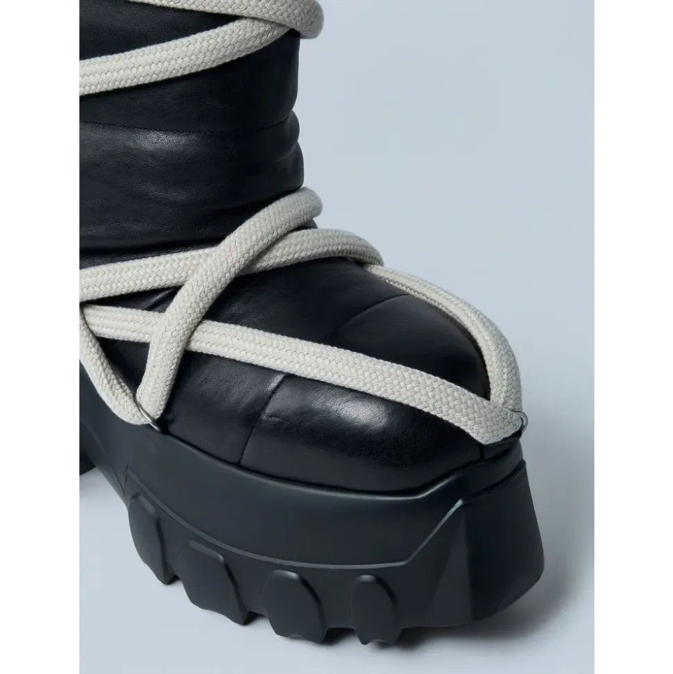 Gepolsterte Ledertraktorstiefel