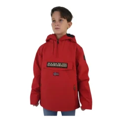 Gepolsterte Nylon Kapuzenjacke