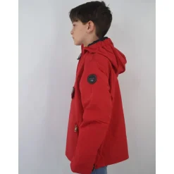 Gepolsterte Nylon Kapuzenjacke