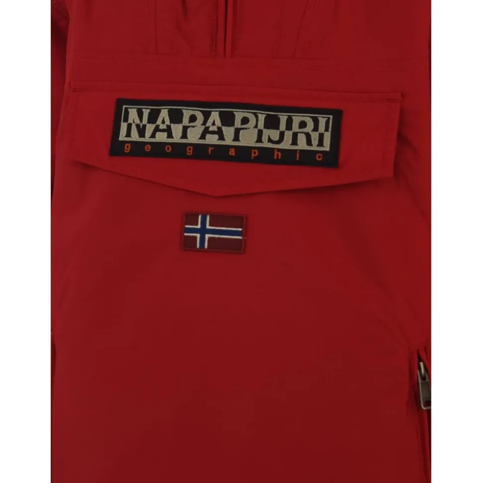 Gepolsterte Nylon Kapuzenjacke