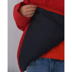 Gepolsterte Nylon Kapuzenjacke