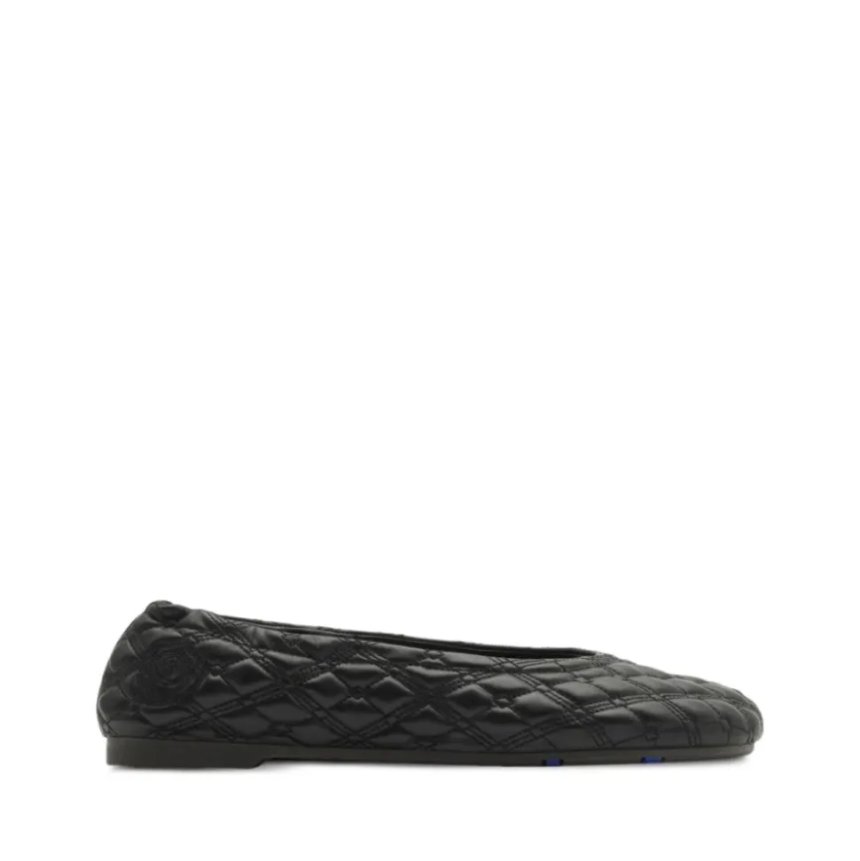 Gesteppte Equestrian Knight Ballerinas