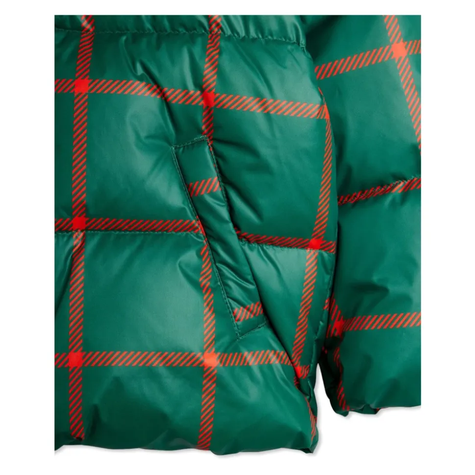 Gesteppte Jacke mit Karomuster