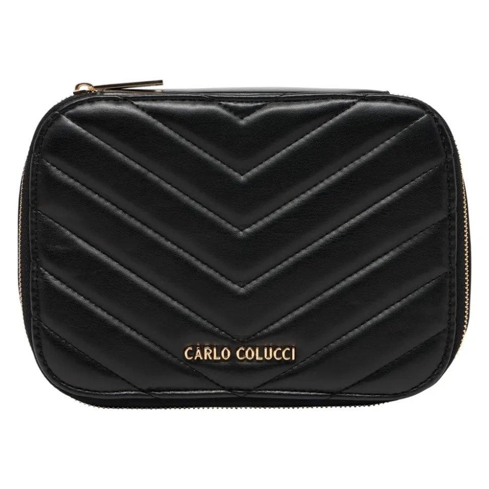 Gesteppte Kosmetiktasche