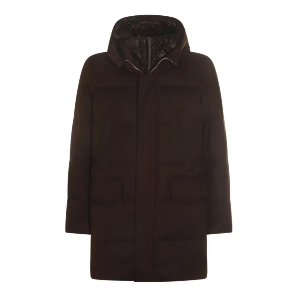 Gesteppter Parka mit Kapuze
