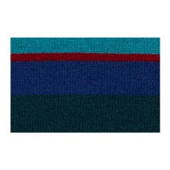 Gestreifte Blaue Wollhandschuhe