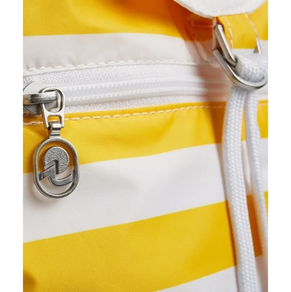 Gestreifte Vertikale Tasche Weiß Unisex