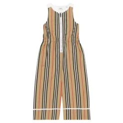 Gestreifter Baumwoll-Jumpsuit